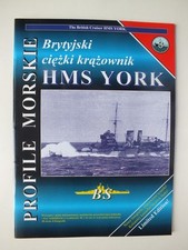 Profile Morskie 3: The British Cruiser HMS York na sprzedaż  Wysyłka do Poland