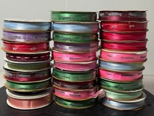 Lote misto de carretéis de fita faça você mesmo scrapbooking cabelo arcos grinaldas artesanato-grupo19 comprar usado  Enviando para Brazil