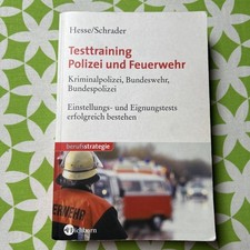Testtraining polizei feuerwehr gebraucht kaufen  Rudolstadt