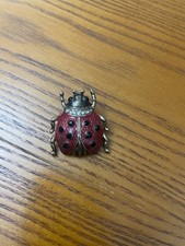 Ladybird brooch pin for sale  ISLEWORTH