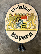 Wappen schild freistaat gebraucht kaufen  Burghausen