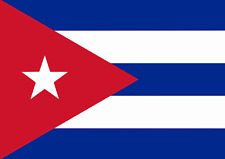 Poster cuba flag for sale  SWINDON