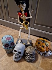 halloween skulls for sale  KING'S LYNN