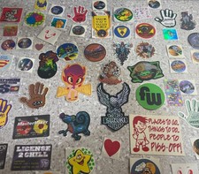 Vintage stickers single for sale  Saint Louis