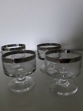 Likörglas breitem silberrand gebraucht kaufen  Mandelbachtal