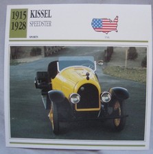 Kissel speedster collectors for sale  DARWEN