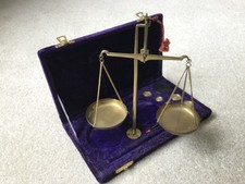 Brass weighing scales for sale  BECKENHAM