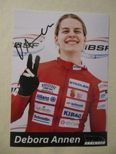 Debora Annen, Schweiz, Bob, seltenes, handsigniertes Foto comprar usado  Enviando para Brazil
