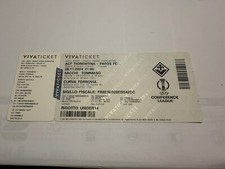 Biglietto stub originale usato  Zeccone
