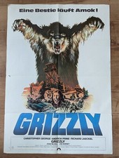 Grizzly plakat a1 gebraucht kaufen  Hille