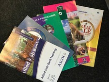 Horse racing cards for sale  BICESTER