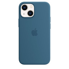 Capa/Capa de Silicone Genuína/Oficial Apple para iPhone 13 Mini - Blue Jay comprar usado  Enviando para Brazil
