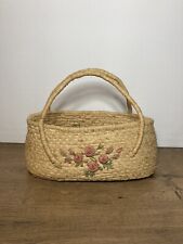 Vintage straw raffia for sale  TELFORD