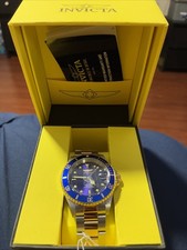 Invicta 8920 OB automático pulseira de metal de dois tons mostrador azul novo sem etiquetas comprar usado  Enviando para Brazil