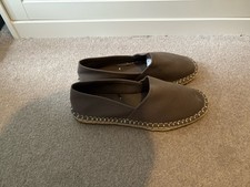 Men grey espadrille for sale  CATERHAM
