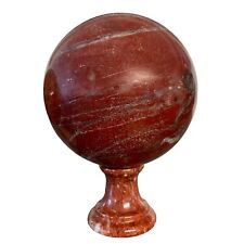Usado, Bola En Mármol Rojo Con Poggiasfera Arte Diseño Escultura De Mesa Ø15cm comprar usado  Enviando para Brazil