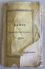 Sconosciuto libro canti usato  Roma