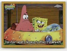 Bob Esponja Cromado Topps 2025 Você Não Precisa de uma licença para Dirigir um Sanduíche Dourado comprar usado  Enviando para Brazil