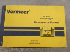 Vermeer bc1000 brush for sale  Womelsdorf
