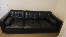 Seater leather sofa for sale  DONCASTER