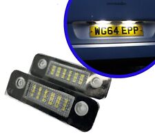 2 X 18 Led Lâmpadas de placa de número de licença Luz Para Ford Fiesta MK6 02 -08 comprar usado  Enviando para Brazil