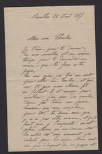 Lettres militaire tiré d'occasion  Pradines