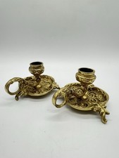 Antique brass chamberstick for sale  West Palm Beach