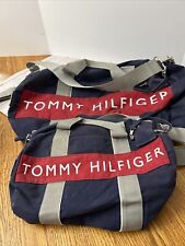 Tommy Hilfiger Travel Gym Duffle e Mini Bolsa Lote De 2 Antiga Rara! Bolsas dos anos 90 comprar usado  Enviando para Brazil