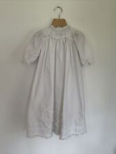 Christening cotton white for sale  HUNTINGDON