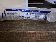 Disposable syringe 10ml for sale  Mount Pleasant