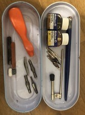 Set linoleografia pennini usato  Italia