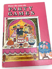 Usado, Vintage Childrens book How do you do Party Games Audrey Fawley segunda mano  Embacar hacia Argentina