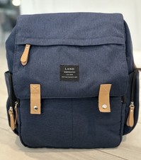 Mochila Land Mommy & Baby Fraldas Bolsa Mãe Grande Capacidade Azul Marinho comprar usado  Enviando para Brazil