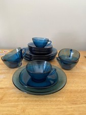 Vereco glass blue for sale  Clover
