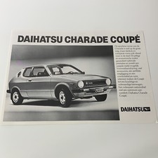 Usado, DAIHATSU CHARADE COUPE / brochure sheet 2p NL / Porthole Bullauge comprar usado  Enviando para Brazil