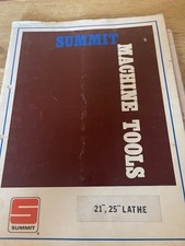 Summit machine tools for sale  Chouteau