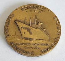 Médaille bronze paquebot d'occasion  Sevran