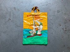 Bolsa tote anos 60 vintage 1965 Peanuts Sail Away com Snoopy Woodstock United Feature comprar usado  Enviando para Brazil