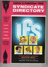Editor & Publisher Mag Annual Syndicate Directory 1984 121521nonr comprar usado  Enviando para Brazil