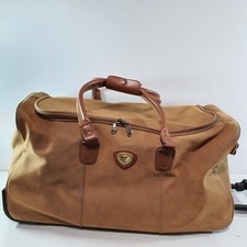 Tan moleskin weekender for sale  STAFFORD