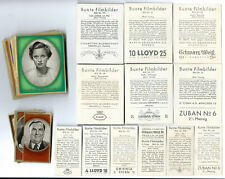 Cartões de tabaco 1936 Bunte Filmbilder Series 1 estrela de cinema, você escolhe comprar usado  Enviando para Brazil