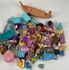 Bonecas Disney Aladdin jasmim/emaranhado Rapunzel barco Polly Pocket brinquedos acessórios comprar usado  Enviando para Brazil