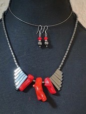 Schmuckset set hämatit gebraucht kaufen  Kamp-Lintfort