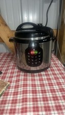 Panela de pressão digital Cooke Essentials 6QT aço inoxidável modelo: K41143 comprar usado  Enviando para Brazil