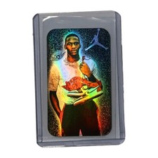 Cartão promocional Michael Jordan 1984 Air Jordan novato RC refrator mini Bulls HOF comprar usado Cartão promocional Michael Jordan 1984 Air Jordan novato RC refrator mini Bulls HOF comprar usado  Enviando para Brazil