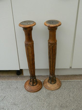 Pair large wooden for sale  ALTON