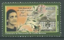 Brasilien 2001 Persönlichkeiten Dichterin Cecilia Meireles 3193 postfrisch, usado comprar usado  Enviando para Brazil