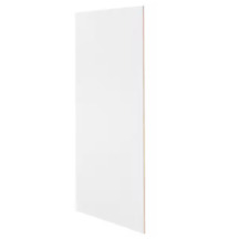 Hampton Bay 12 pol.  x 30 pol. Painel de extremidade de armário de parede em branco acetinado, usado comprar usado  Enviando para Brazil