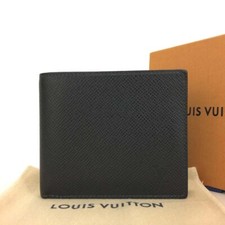 Carteira dobrável Louis Vuitton Taiga Portefeuille Amerigo couro quase perfeito/7BF0168 comprar usado  Enviando para Brazil