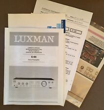 Luxman anleitung bda gebraucht kaufen  Kiel